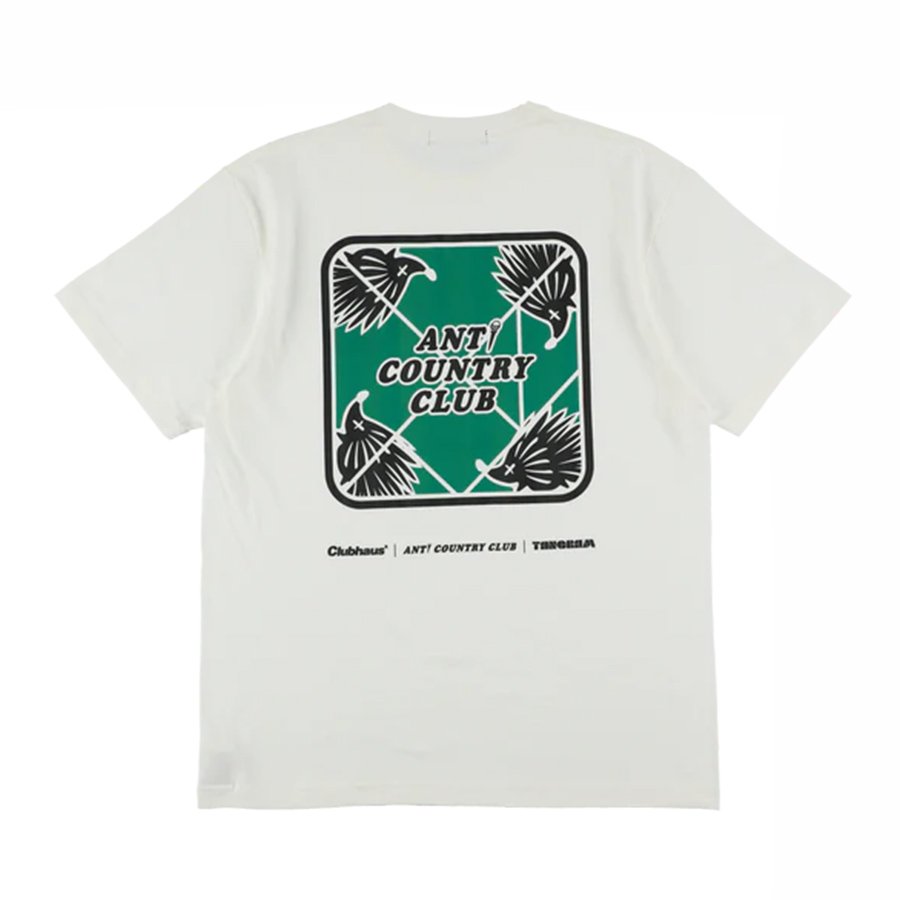 Clubhaus × Anti Country Club × Tangram - Triple Logo Tee — Club72 Golf